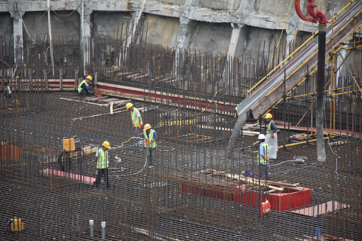 友誼監(jiān)理 | 湖南第二高樓完成筏板澆筑,建設(shè)步伐再提速